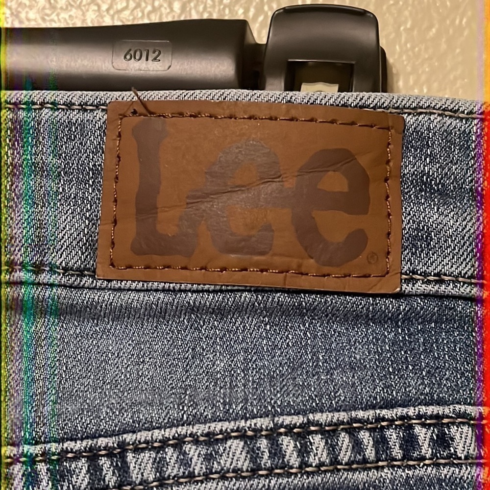 Lee Regular Fit Capri Jeans Mid Rise Women’s size 14 - Picture 5 of 6